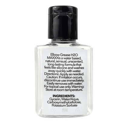 Elbow Grease Lubes Elbow Grease H20 Maxxx Water Based Gel