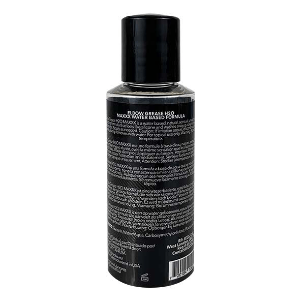 Elbow Grease Lubes Elbow Grease H20 Maxxx Water Based Gel