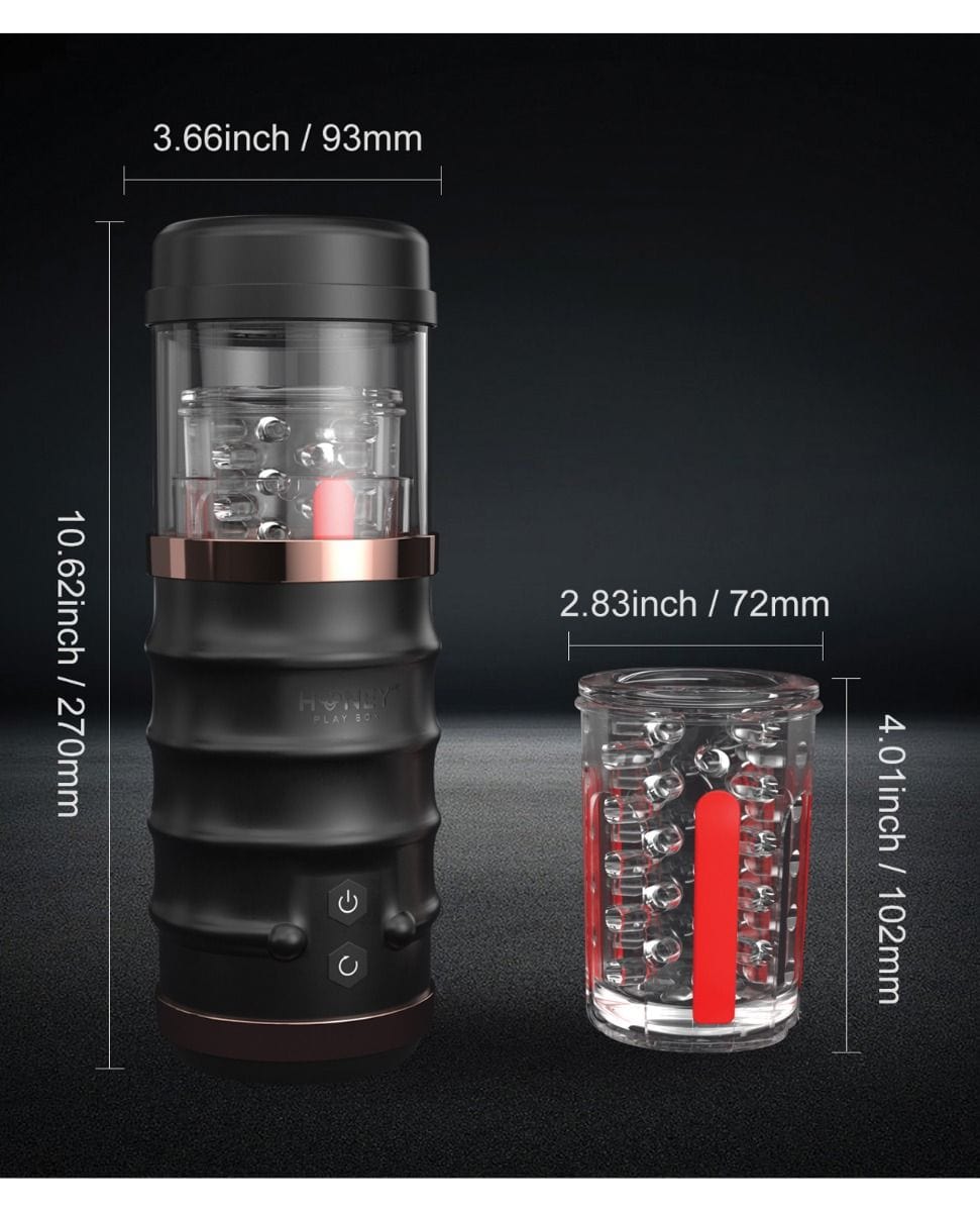 Honey Play Box Male Masturbators Honey Play Box Warrior Auto Thrusting Male Masturbator