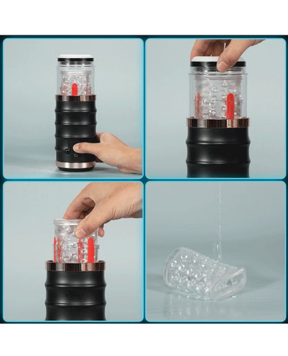 Honey Play Box Male Masturbators Honey Play Box Warrior Auto Thrusting Male Masturbator