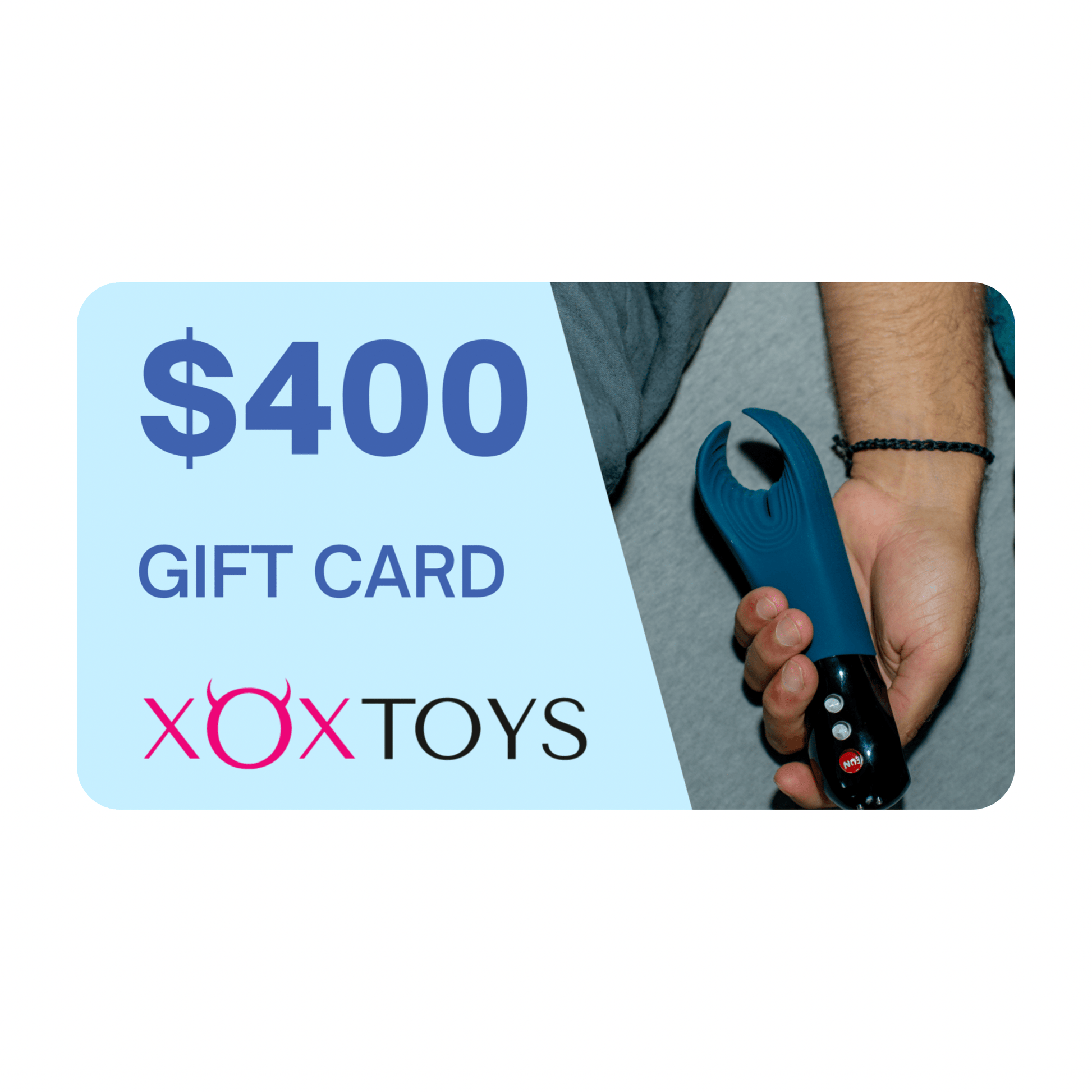 XOXTOYS $400.00 Digital Gift Card