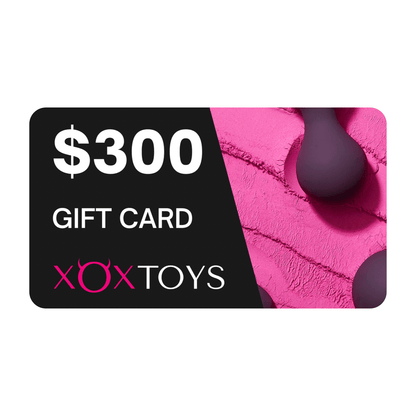 XOXTOYS $300.00 Digital Gift Card
