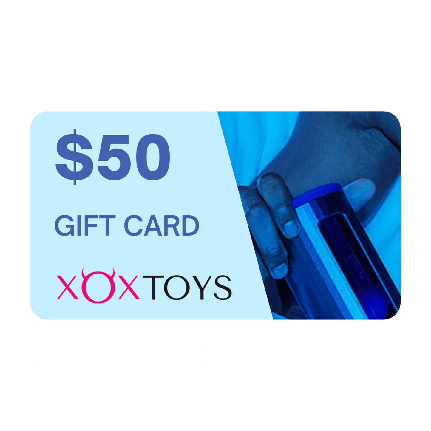 XOXTOYS $50.00 Digital Gift Card