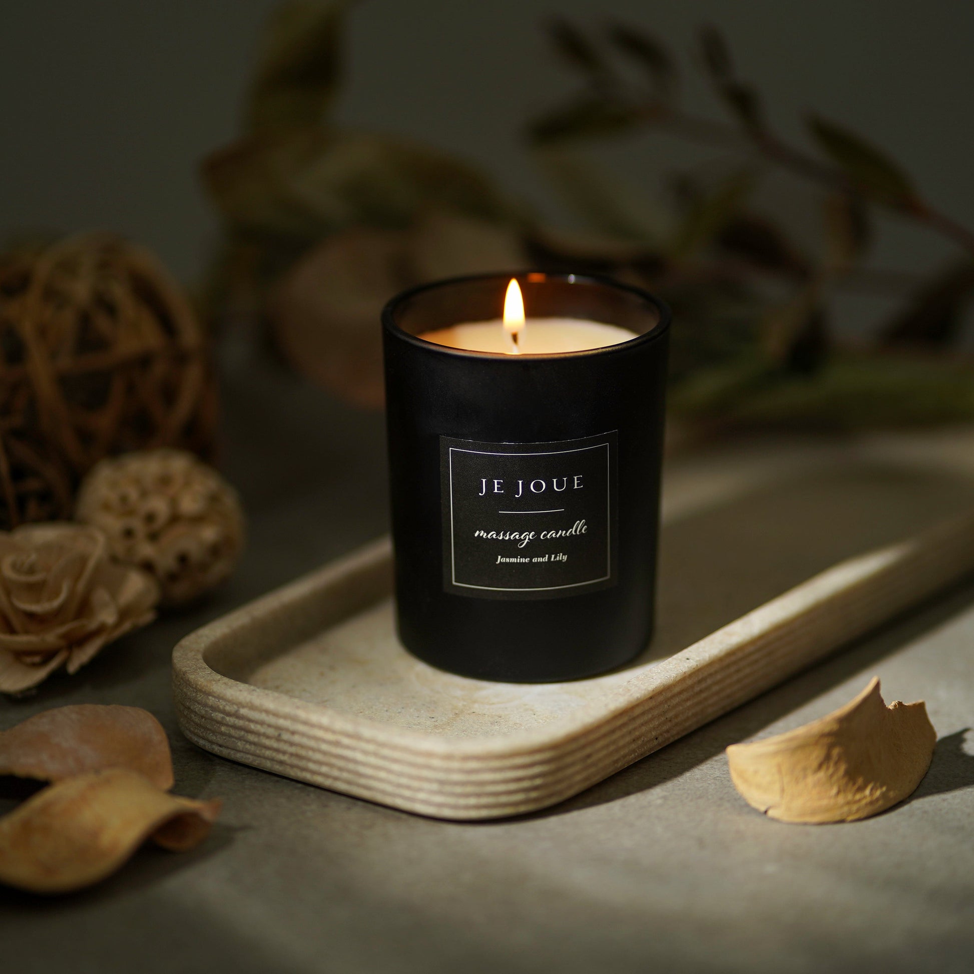 Je Joue Massage Candles Je Joue Luxury Massage Candle Jasmine & Lily