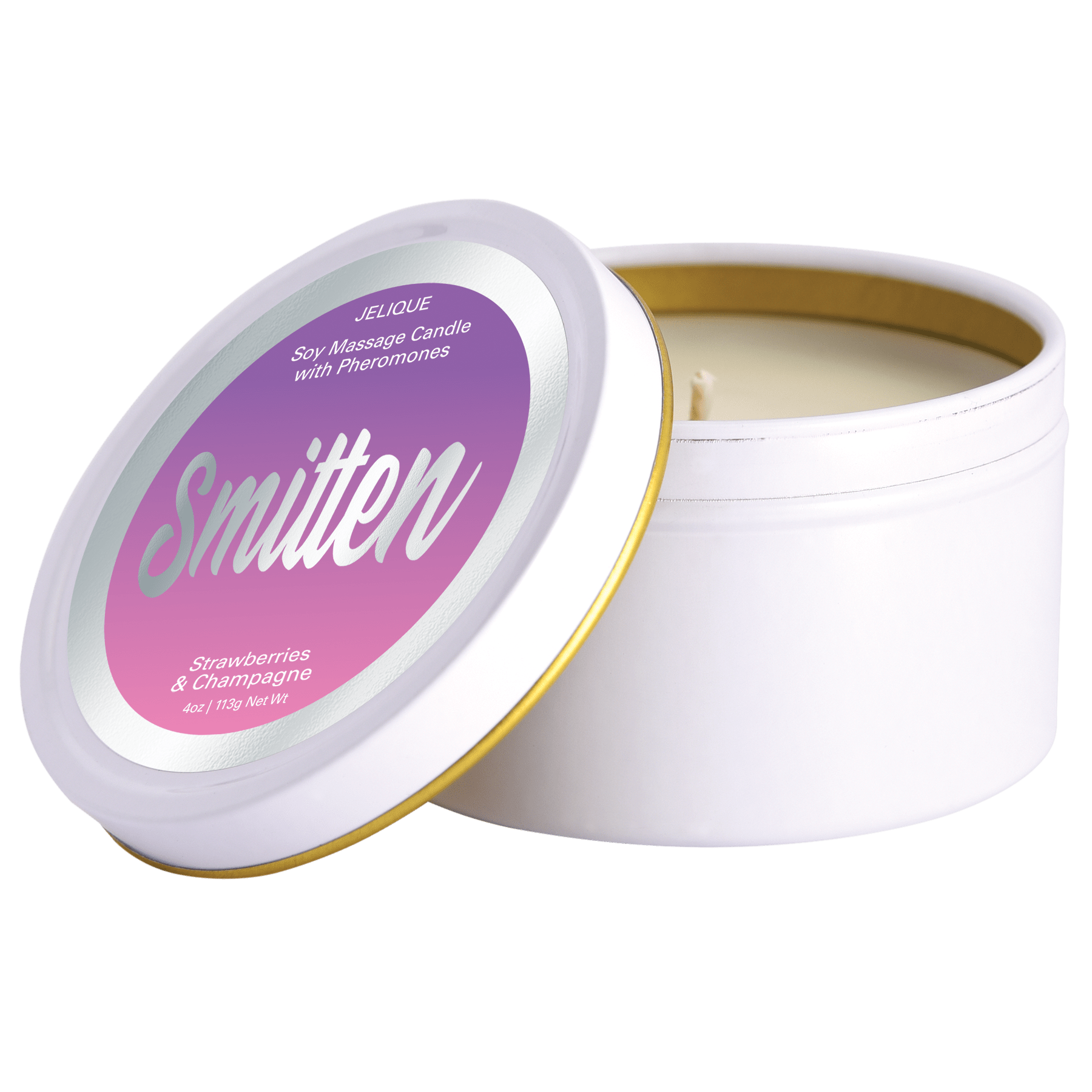 Jelique Products Massage Candles Jelique Massage Candle Smitten Strawberries & Champagne