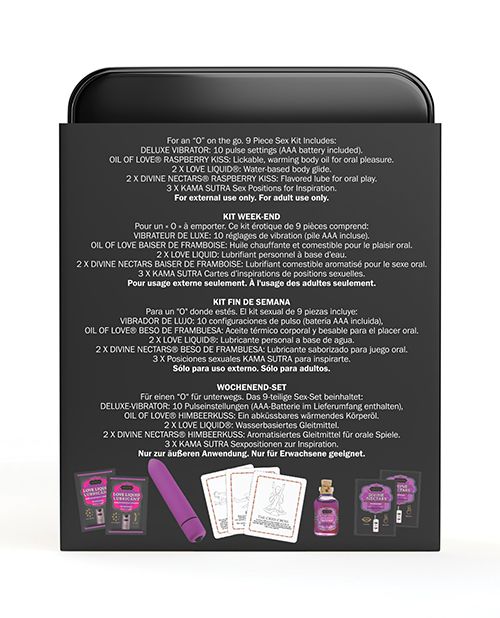 Kama Sutra Weekender Kit Vainilla Crema