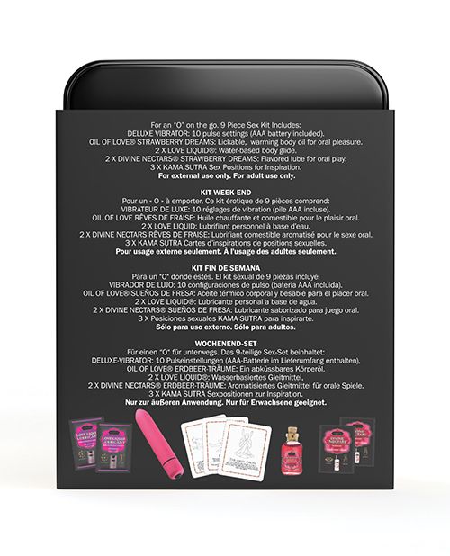 Kama Sutra Weekender Kit Vainilla Crema