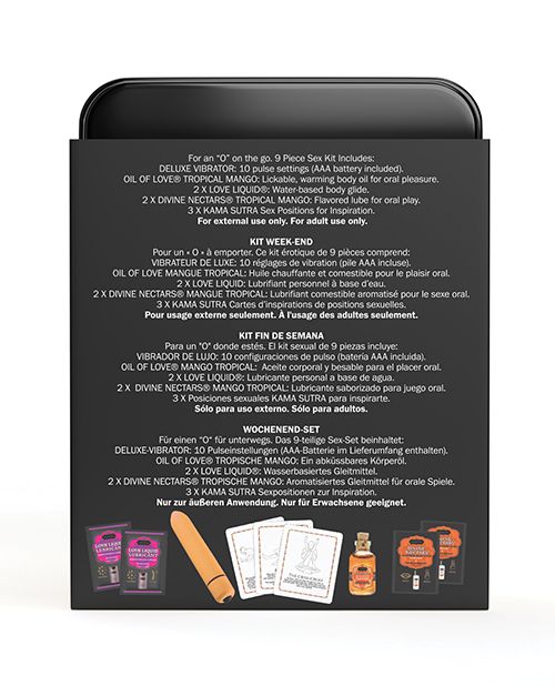 Kama Sutra Weekender Kit Vainilla Crema