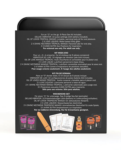 Kama Sutra Weekender Kit Vainilla Crema