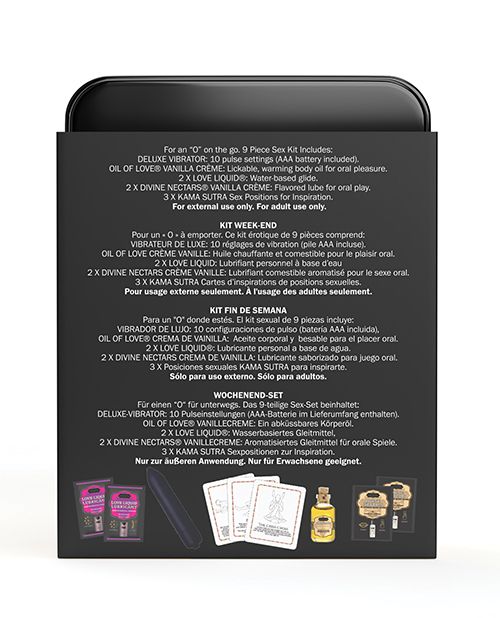 Kama Sutra Weekender Kit Vainilla Crema