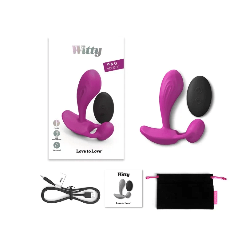 Love To Love Vibrator Love To Love Witty P/G-Spot Vibrator