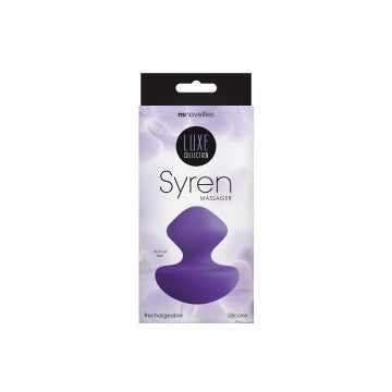 NS Novelties Luxe Collection Syren Compact Massager Purple Box