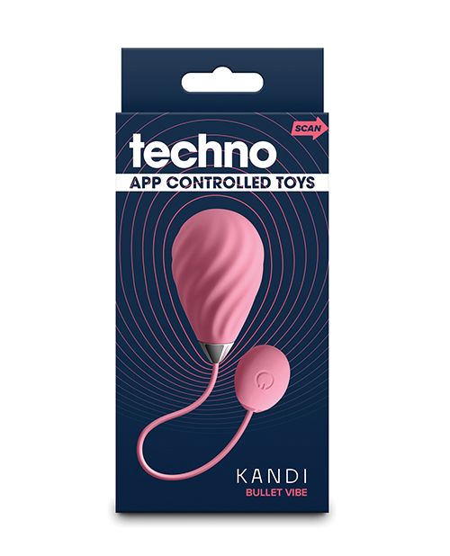 Vibrador bala Kandi controlado por la aplicación NS Novelties Techno