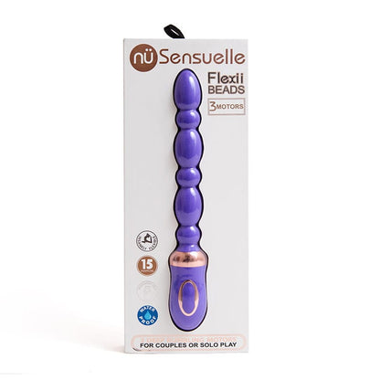 Nü Sensuelle Vibrators Nu Sensuelle Flexii Beads Ultra Violet