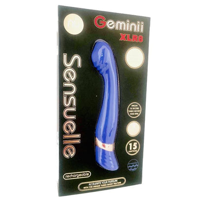 Nü Sensuelle Vibrators Nu Sensuelle Geminii XLR8 Vibrator Ultra Violet