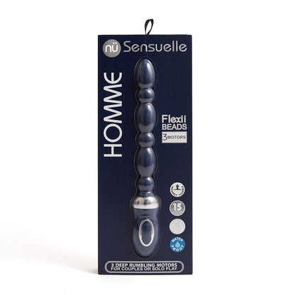 Nü Sensuelle Vibrators Nu Sensuelle Homme Flexii Beads Navy