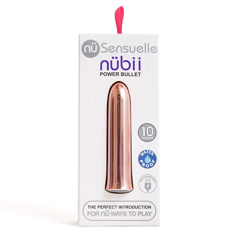 Nü Sensuelle Vibrators Nu Sensuelle Nubii Bullet Rose Gold