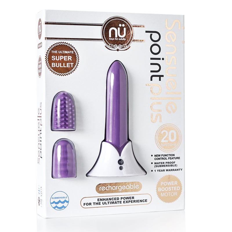 Nü Sensuelle Vibrators Purple Nu Sensuelle Point Plus Vibrator