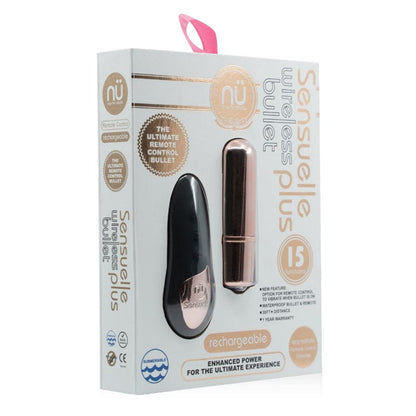 Nü Sensuelle Vibrators Rose Gold Nu Sensuelle Wireless Bullet Plus