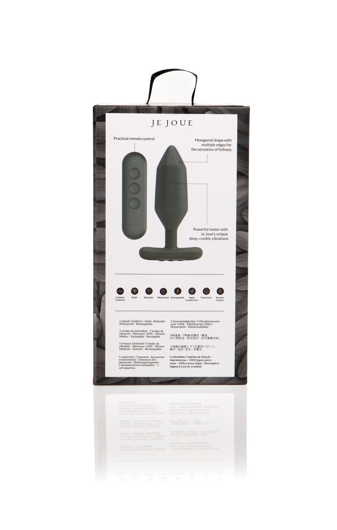 Je Joue Anal Toys Je Joue Onyx Vibrating Butt Plug