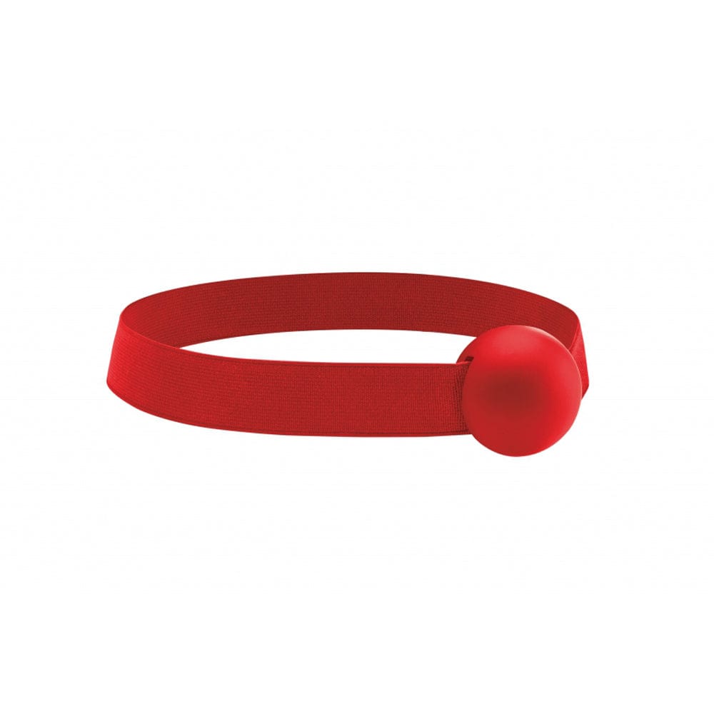 SHOTS Toys America Ouch! Elastic Ball Gag - Red *