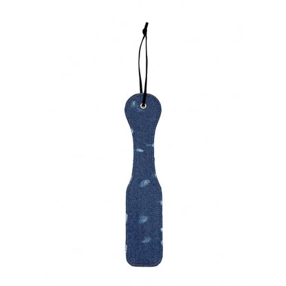 SHOTS Toys America Roughend Denim Style Paddle - Blue *