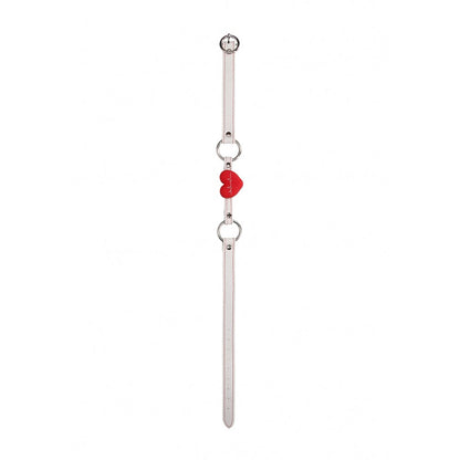 SHOTS Toys America Ouch! Silicone Heart Gag - Nurse Theme *