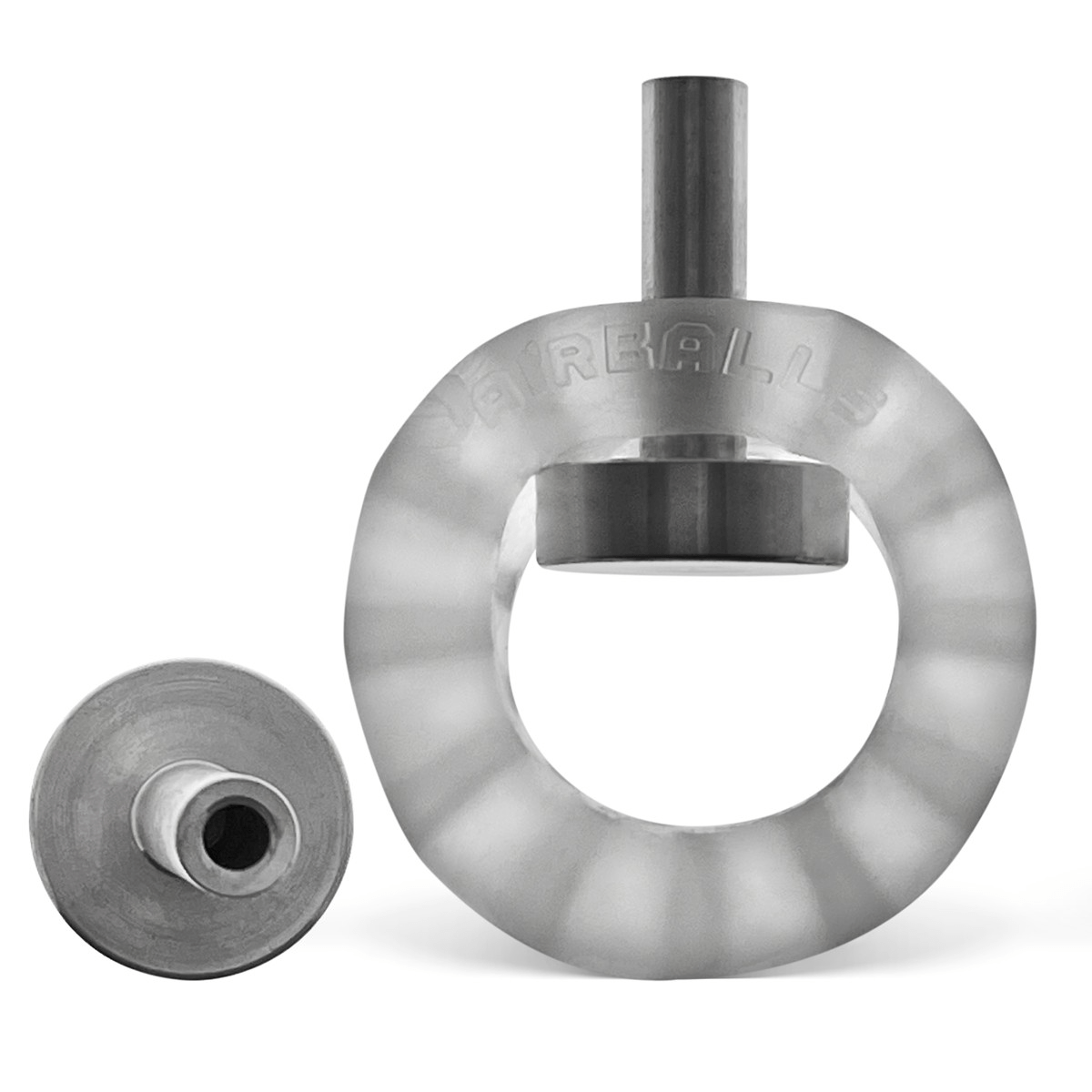 OXBALLS AIRBALLS ELECTRO, air-lite ballstretcher, CLEAR ICE