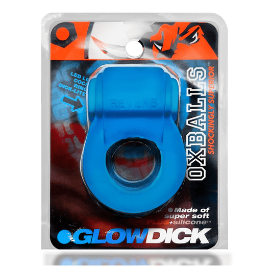 Oxballs Cock Rings Blue Ice Oxballs Glowdick Cockring