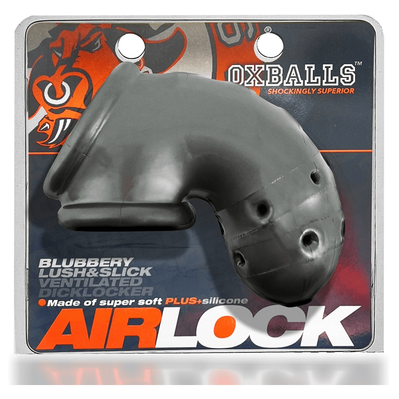 OXBALLS For Him Steel Oxballs Airlock Chastity Cage