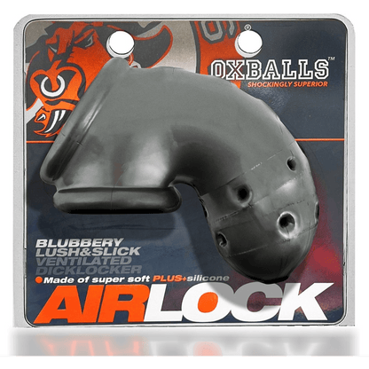 OXBALLS For Him Steel Oxballs Airlock Chastity Cage
