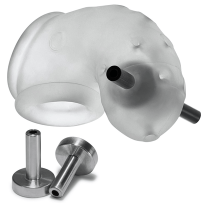 OXBALLS For Him Oxballs Airlock Electro Chastity Cage