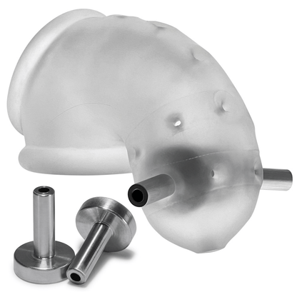OXBALLS For Him Oxballs Airlock Electro Chastity Cage