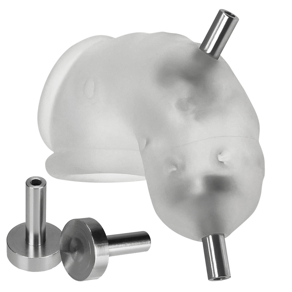OXBALLS For Him Oxballs Airlock Electro Chastity Cage
