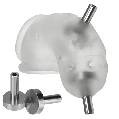 OXBALLS For Him Oxballs Airlock Electro Chastity Cage