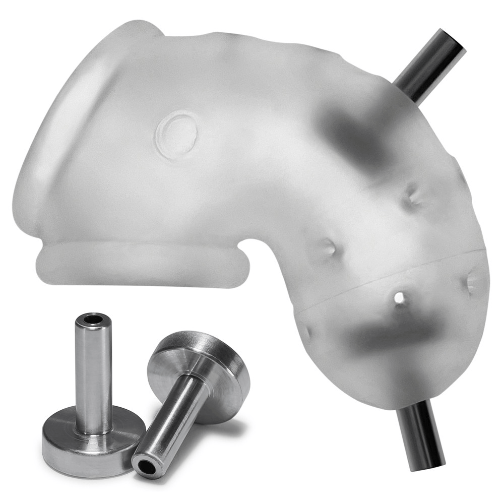 OXBALLS For Him Oxballs Airlock Electro Chastity Cage