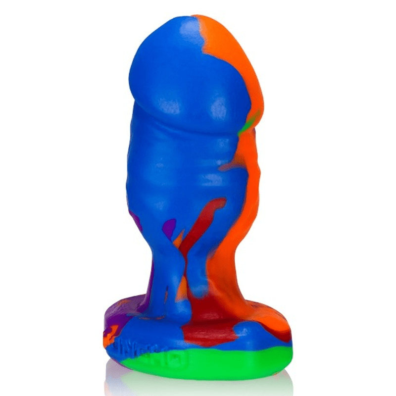 OXBALLS Anal Toys Small Oxballs Honcho Rainbow Silicone Plug