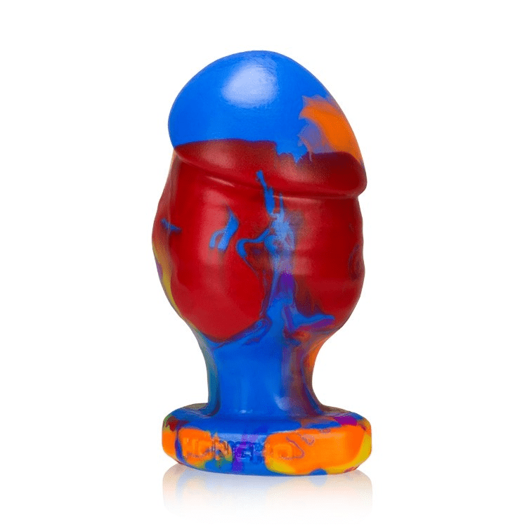 OXBALLS Anal Toys Medium Oxballs Honcho Rainbow Silicone Plug