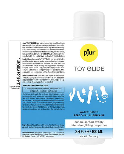 Pjur Toy Glide Water-Based Lubricant