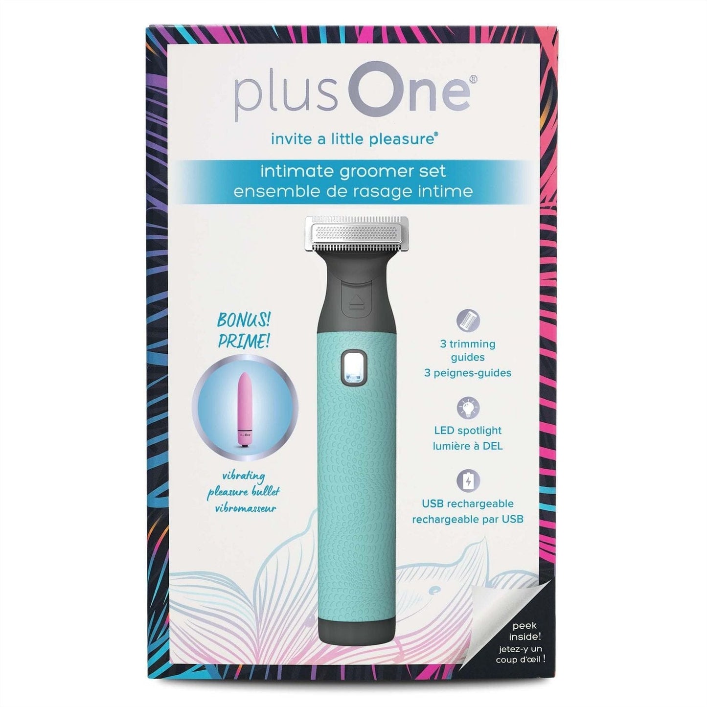 plusOne Sensual Love PlusOne Intimate Groomer Set