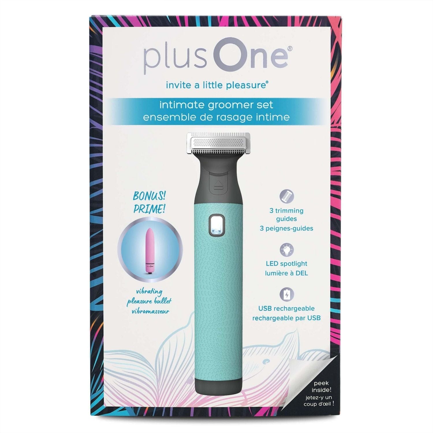 plusOne Sensual Love PlusOne Intimate Groomer Set