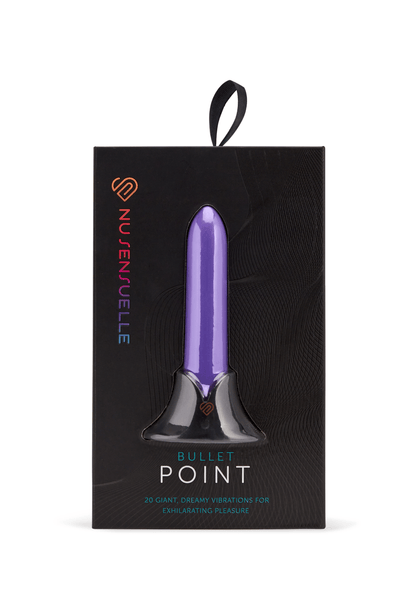 Nü Sensuelle Vibrators Purple Nu Sensuelle Point Rechargeable Bullet