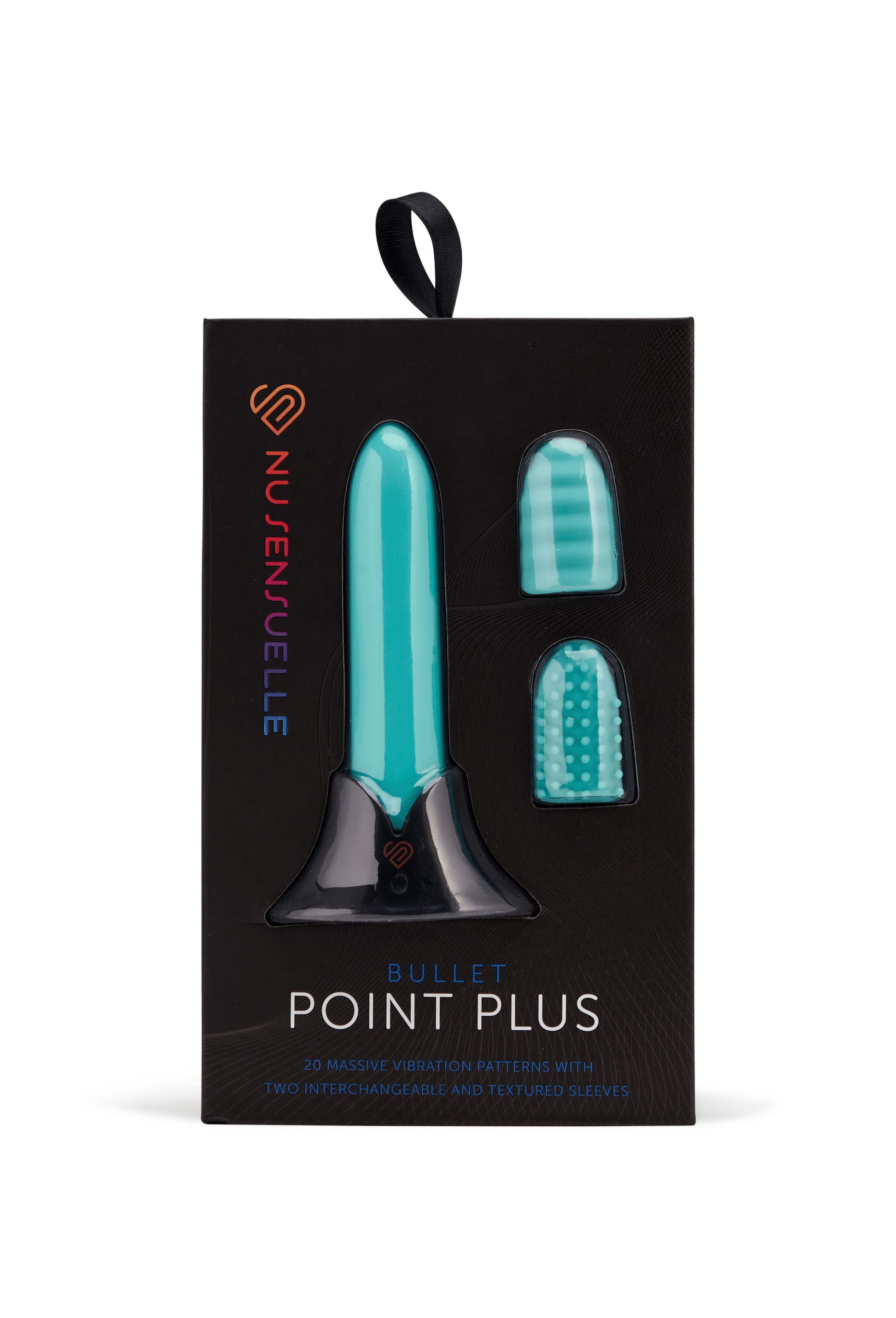 Nü Sensuelle Vibrators Teal Blue Nu Sensuelle Point Plus Vibrator