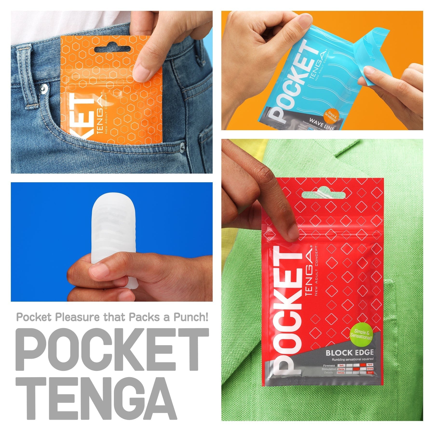 Tenga For Him Tenga Pocket Masturbation Sleeve