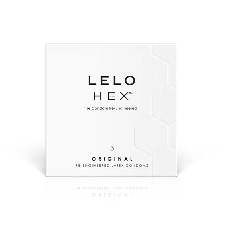 LELO Condoms 3 pack Lelo Hex Condoms