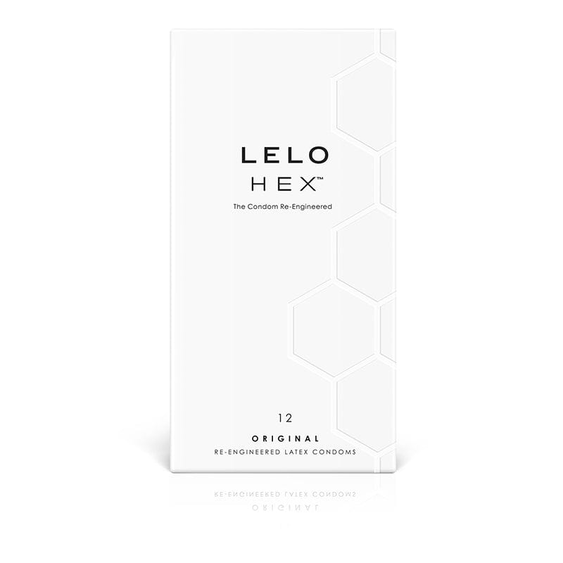 LELO Condoms 12 pack Lelo Hex Condoms