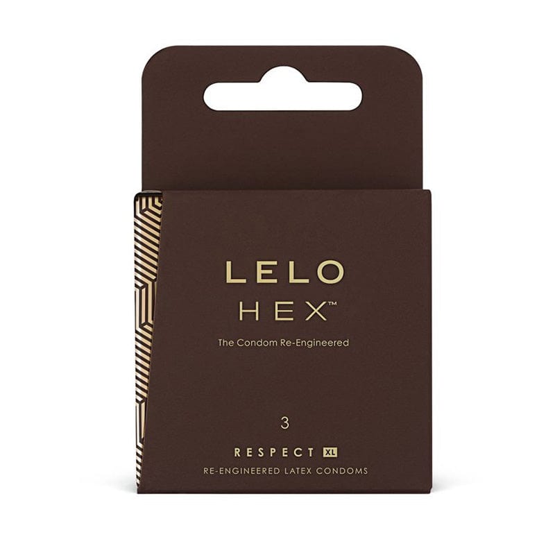 LELO Condoms 3 pack Lelo Hex Respect XL Condoms