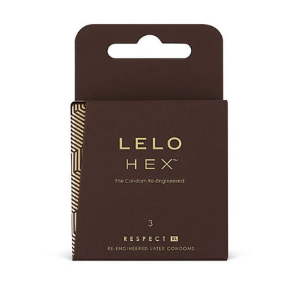 LELO Condoms 3 pack Lelo Hex Respect XL Condoms