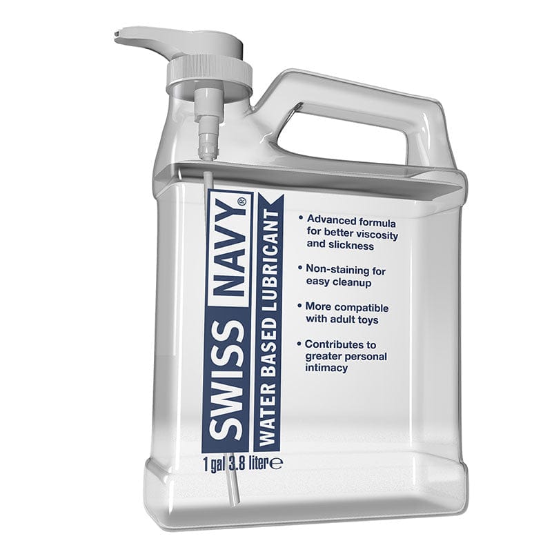Swiss Navy Lubes & Lotions 1Gal Swiss Navy Water Based Lubricant