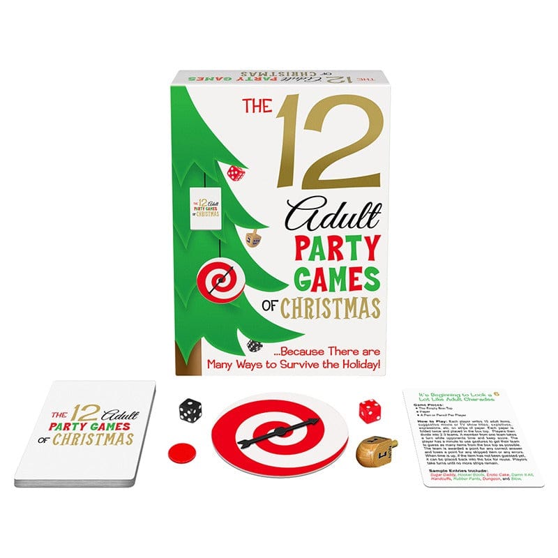 Kheper Games Novelties & Parties Kheper Games 12 Adult Party Games of Christmas